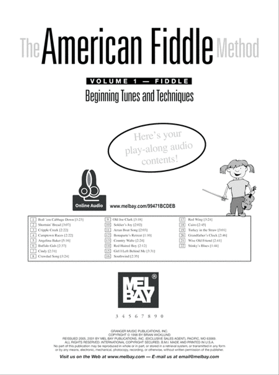 The American Fiddle Method Volume 1 Violin scores gallery preview page 2
