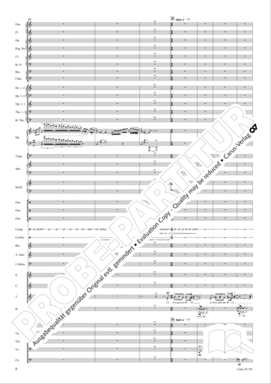 Water 4-Part scores gallery preview page 21