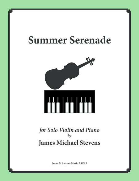 Summer Serenade (Solo Violin & Piano) image number null