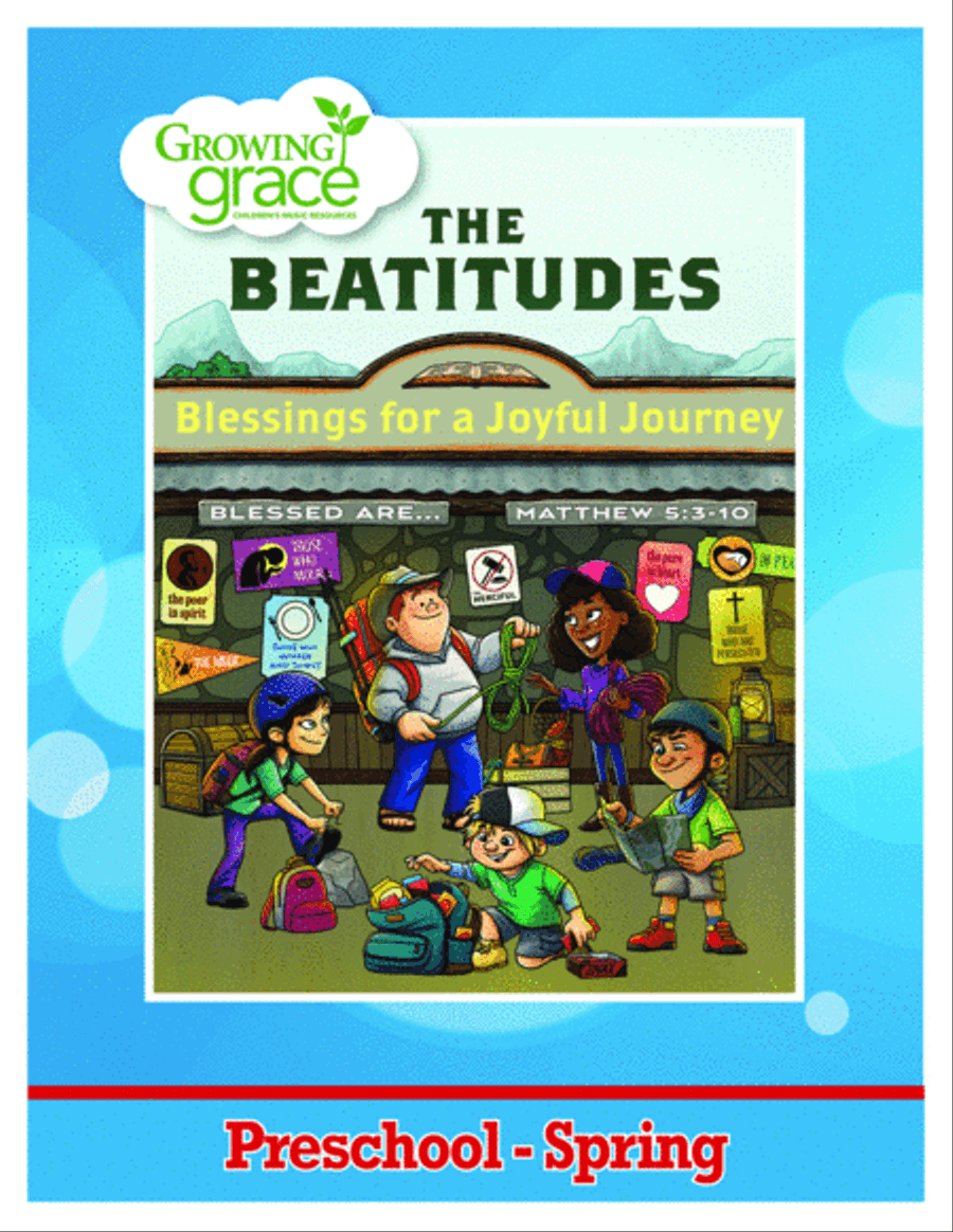 The Beatitudes Preschool Curriculum Spring Unison Choir scores gallery preview page 2