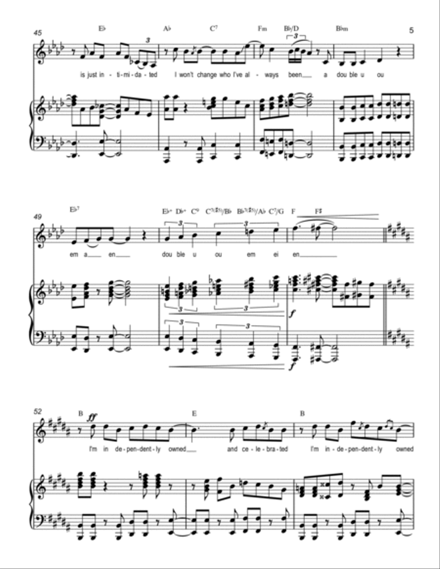 Independently Owned Voice scores gallery preview page 5