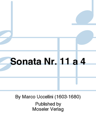 Sonata Nr. 11 a 4