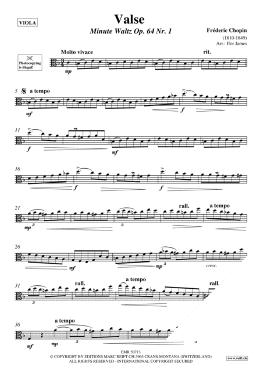 Valse Piano Accompaniment scores gallery preview page 3