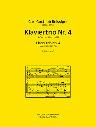 Klaviertrio Nr. 4 A-Dur op. 56 (ca. 1829)