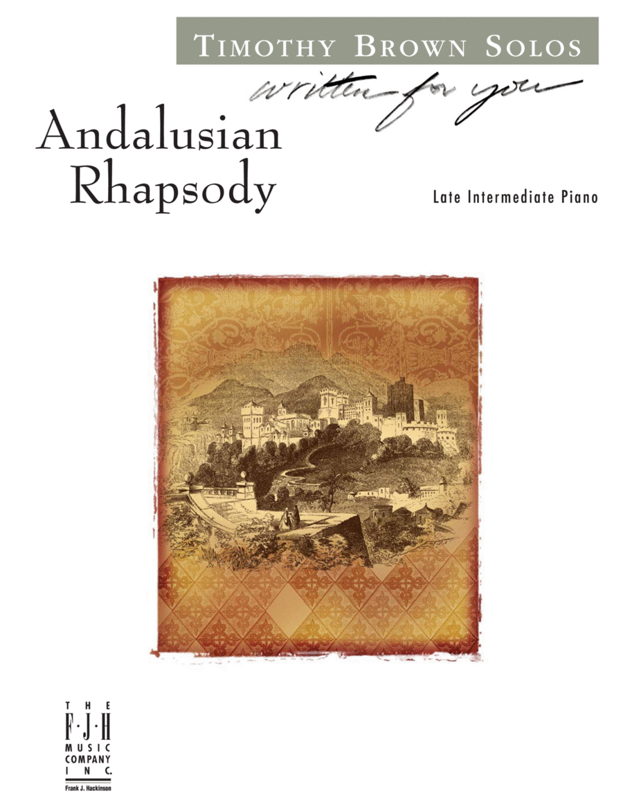 Andalusian Rhapsody Piano Solo scores gallery preview page 1