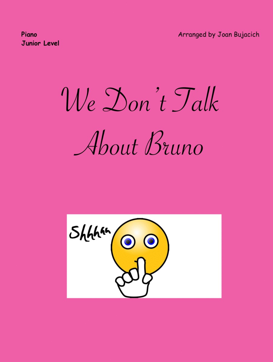 We Don't Talk About Bruno Piano Solo scores gallery preview page 1