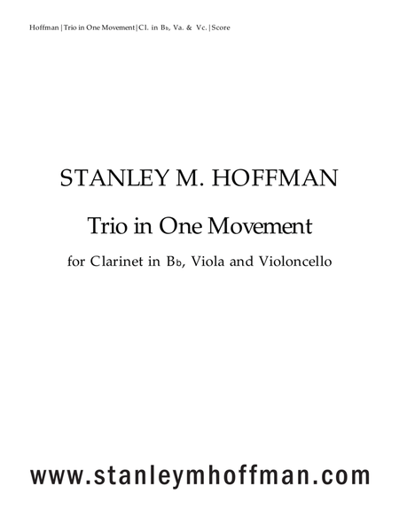 Trio in One Movement image number null