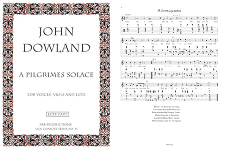 A Pilgrimes Solace (lute score)