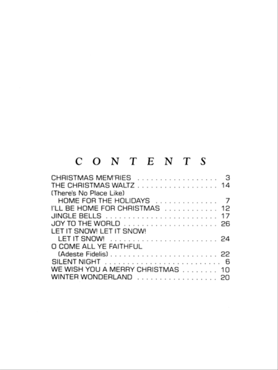Popular Yuletide Favorites: Score String Quartet scores gallery preview page 2