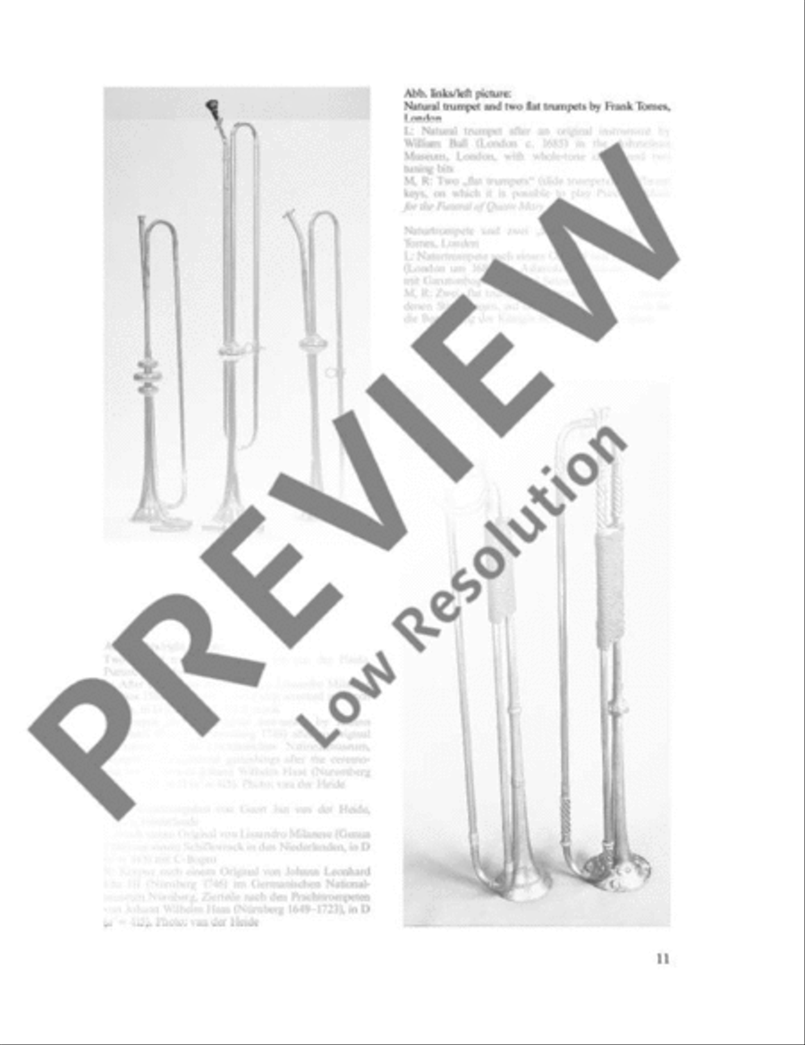 The Art of Baroque Trumpet Playing Trumpet Trio scores gallery preview page 12