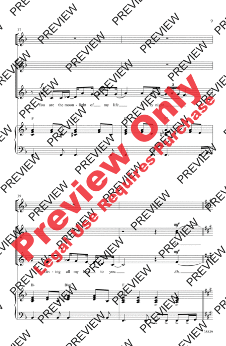 Green Day on Stage: Selections from American Idiot Women's Choir scores gallery preview page 9