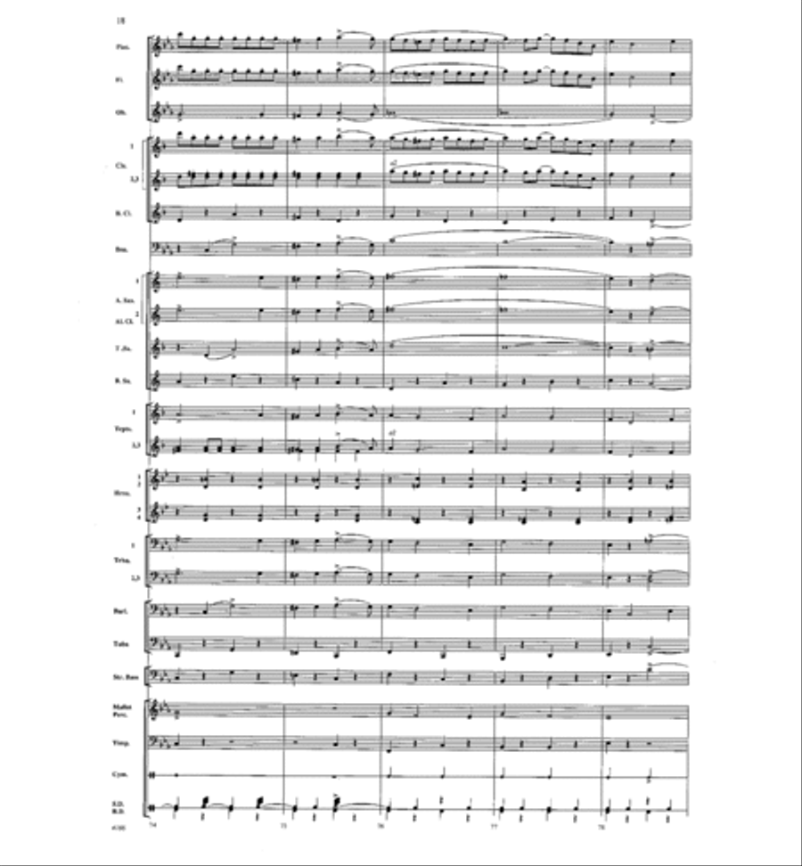 Quality Plus Concert Band scores gallery preview page 17