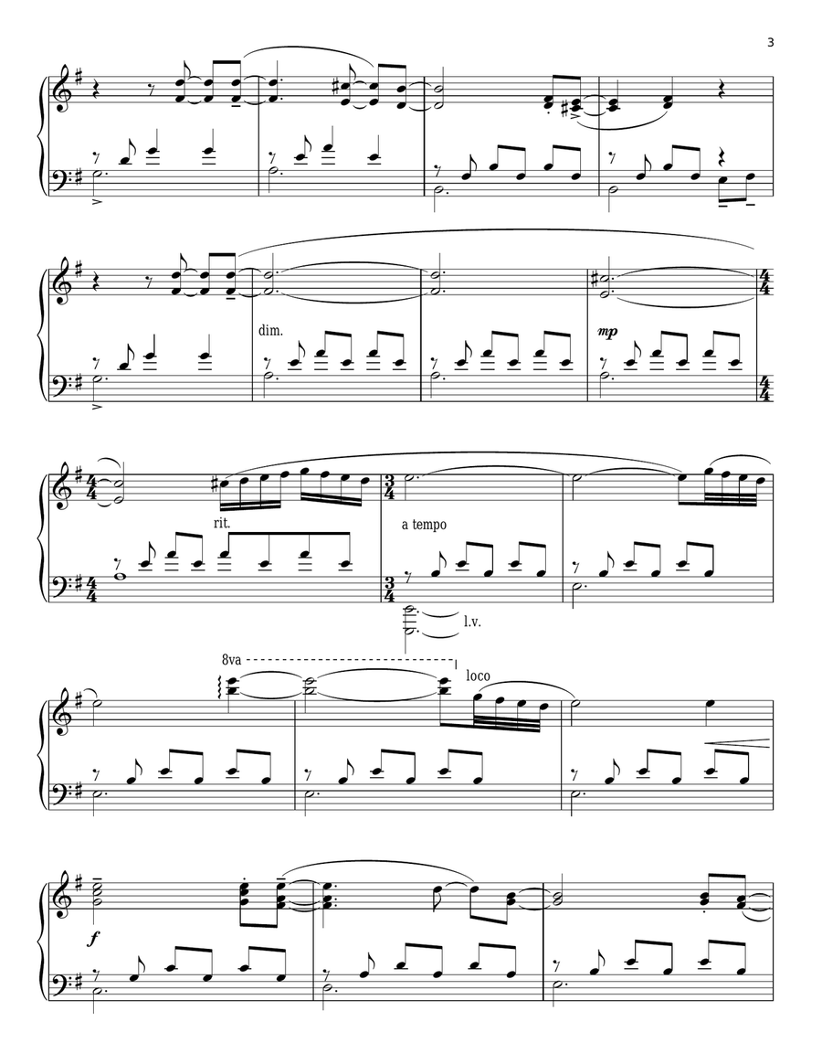 Celtic Nights Piano Solo scores gallery preview page 3