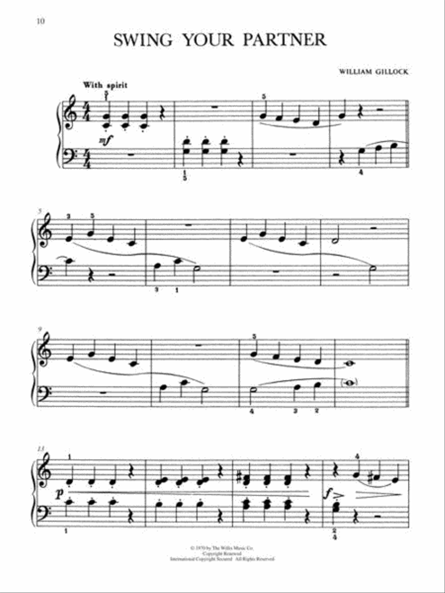 A Young Pianist's First Big Note Solos Piano Method scores gallery preview page 5