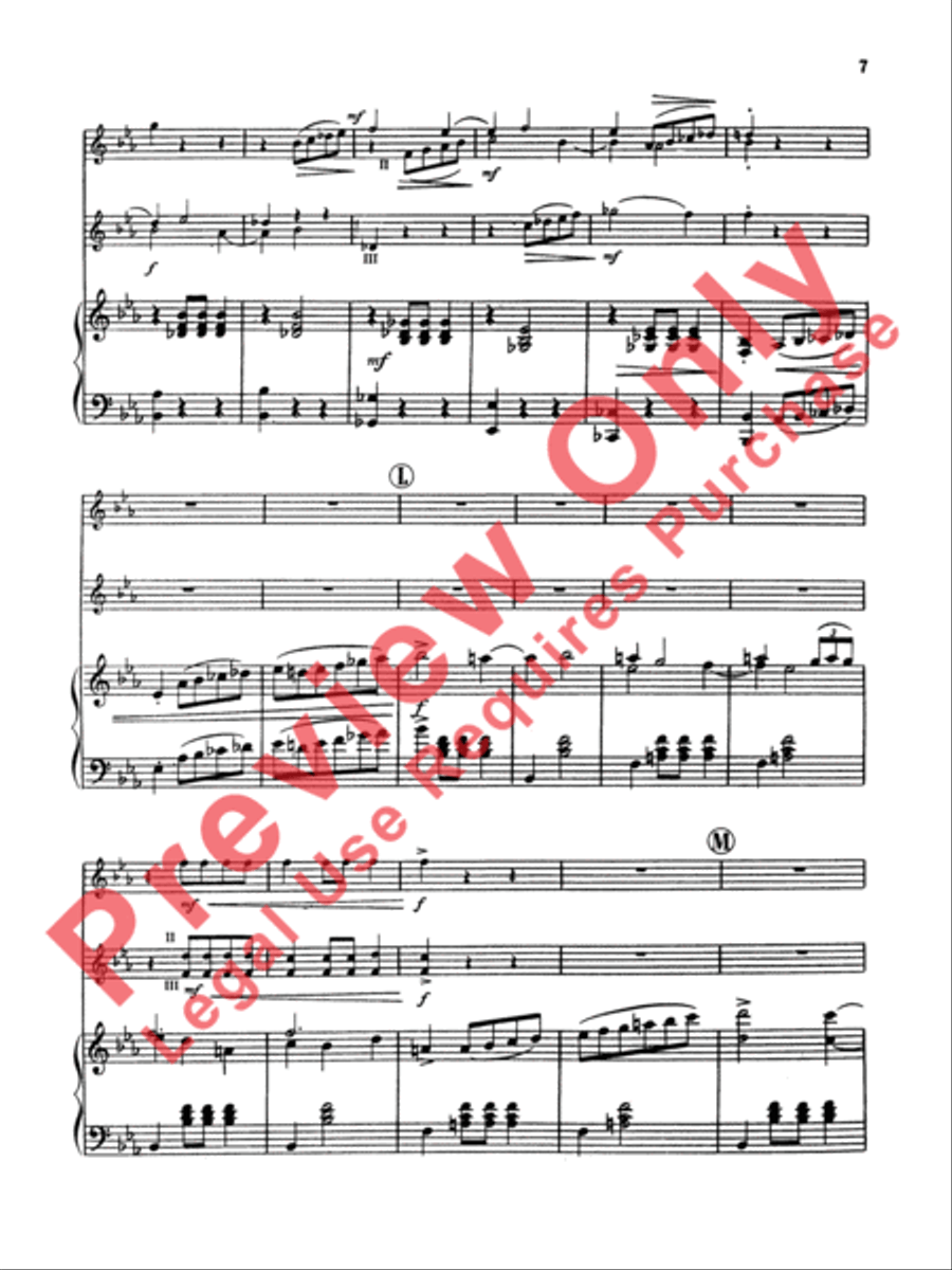 Trumpets of Spain Trumpet Trio scores gallery preview page 8