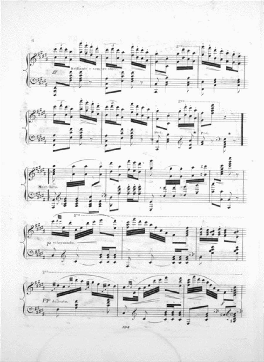 Grande Polka de Concert Piano Solo scores gallery preview page 4