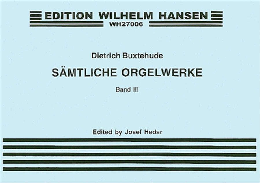 Organ Works - Volume 3 Organ scores gallery preview page 1