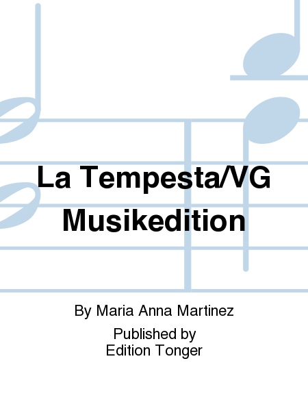 La Tempesta/VG Musikedition