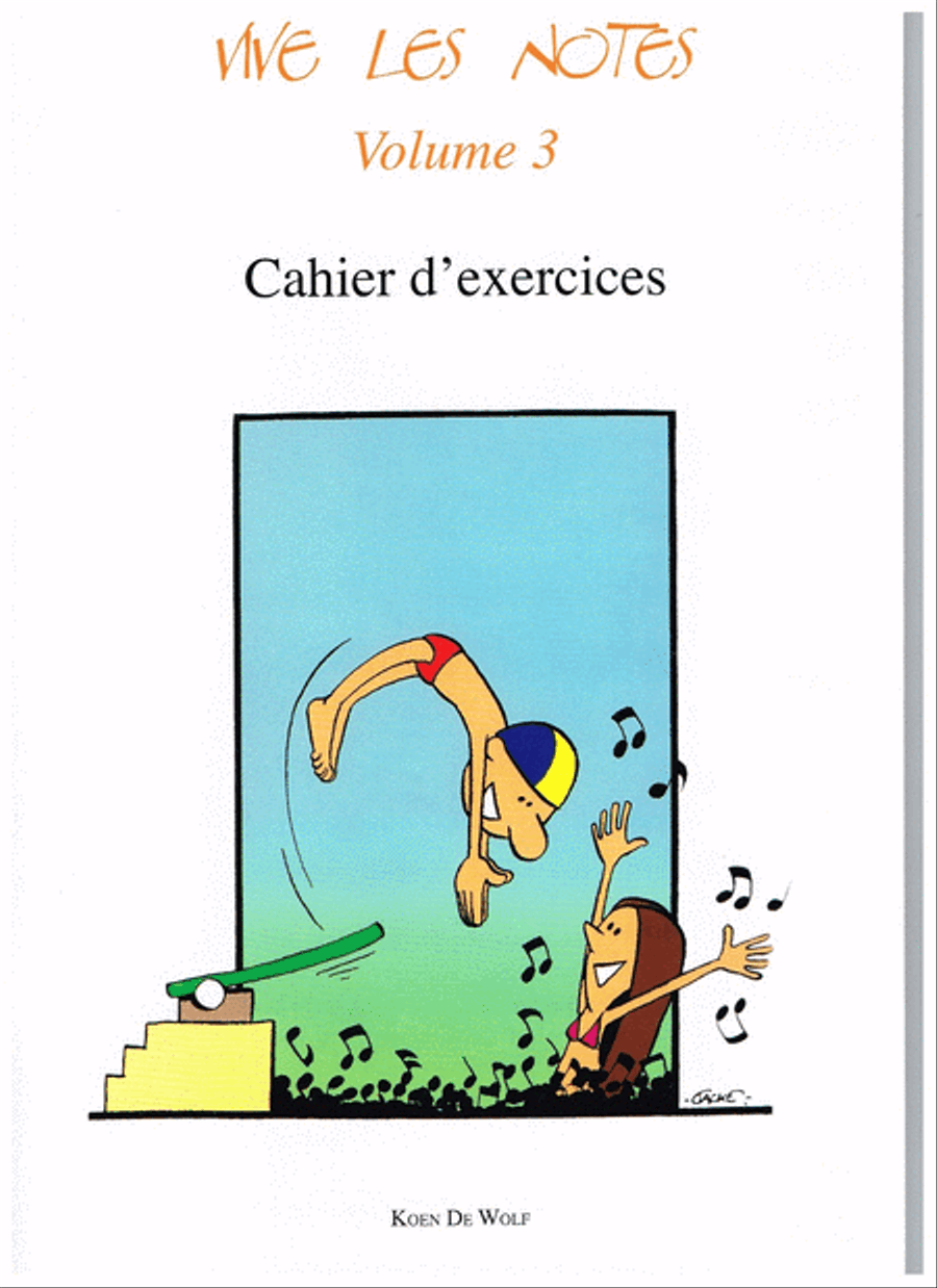 Vive les Notes - Volume 3 Cahier d'exercices School and Community scores gallery preview page 1
