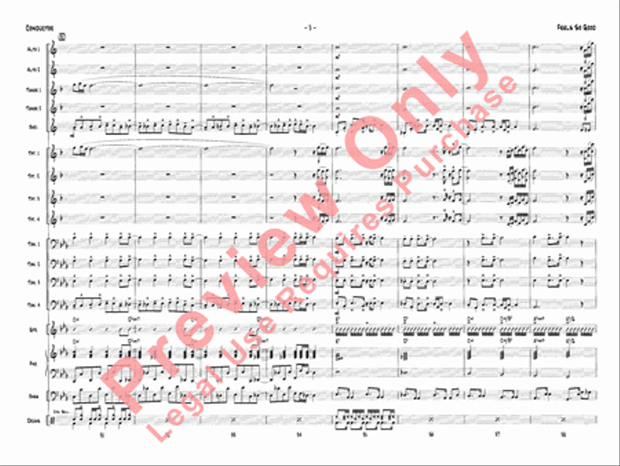 Feels So Good Feels So Good Jazz Ensemble scores gallery preview page 8
