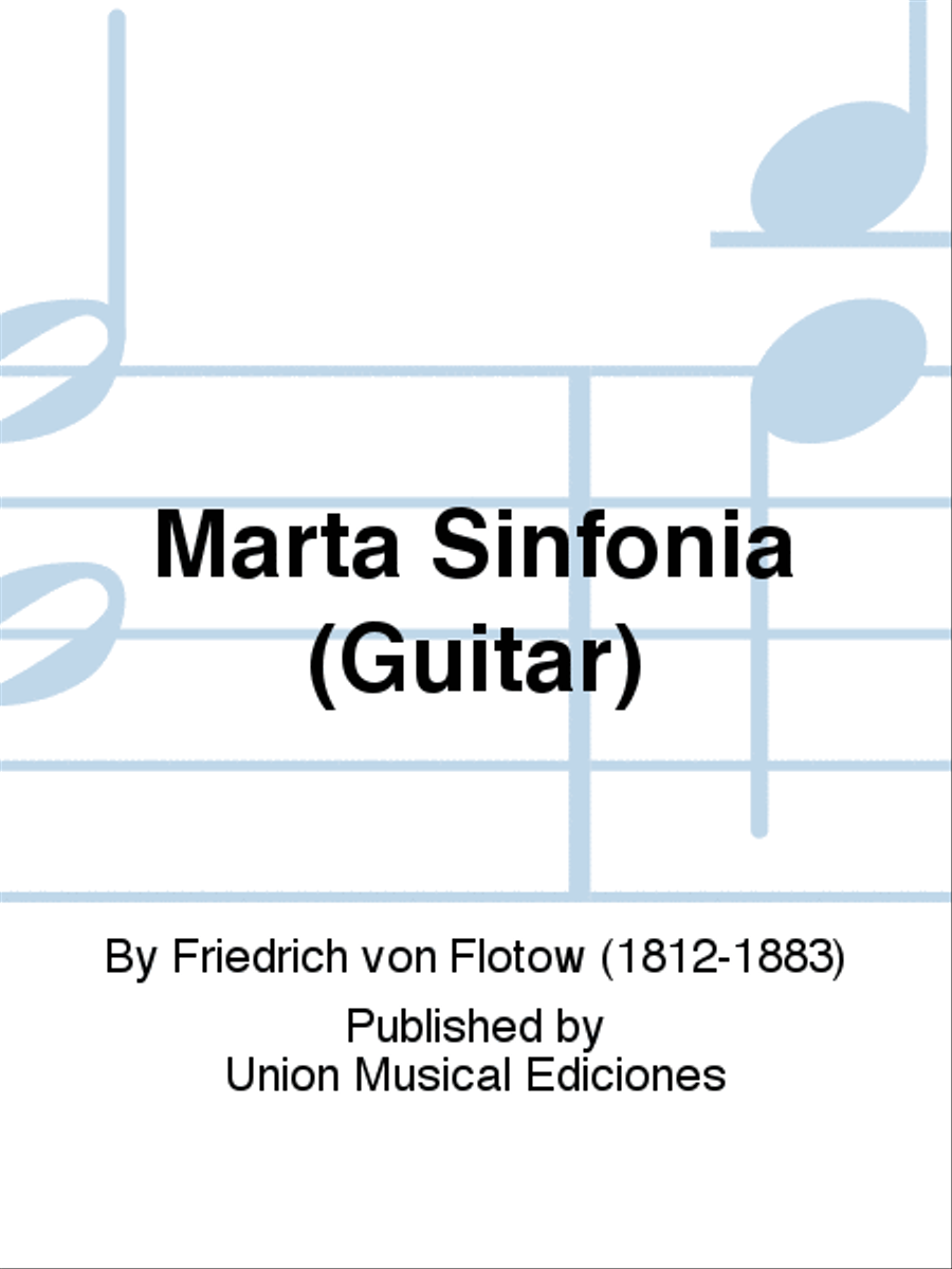 Marta Sinfonia (Guitar) Acoustic Guitar scores gallery preview page 1