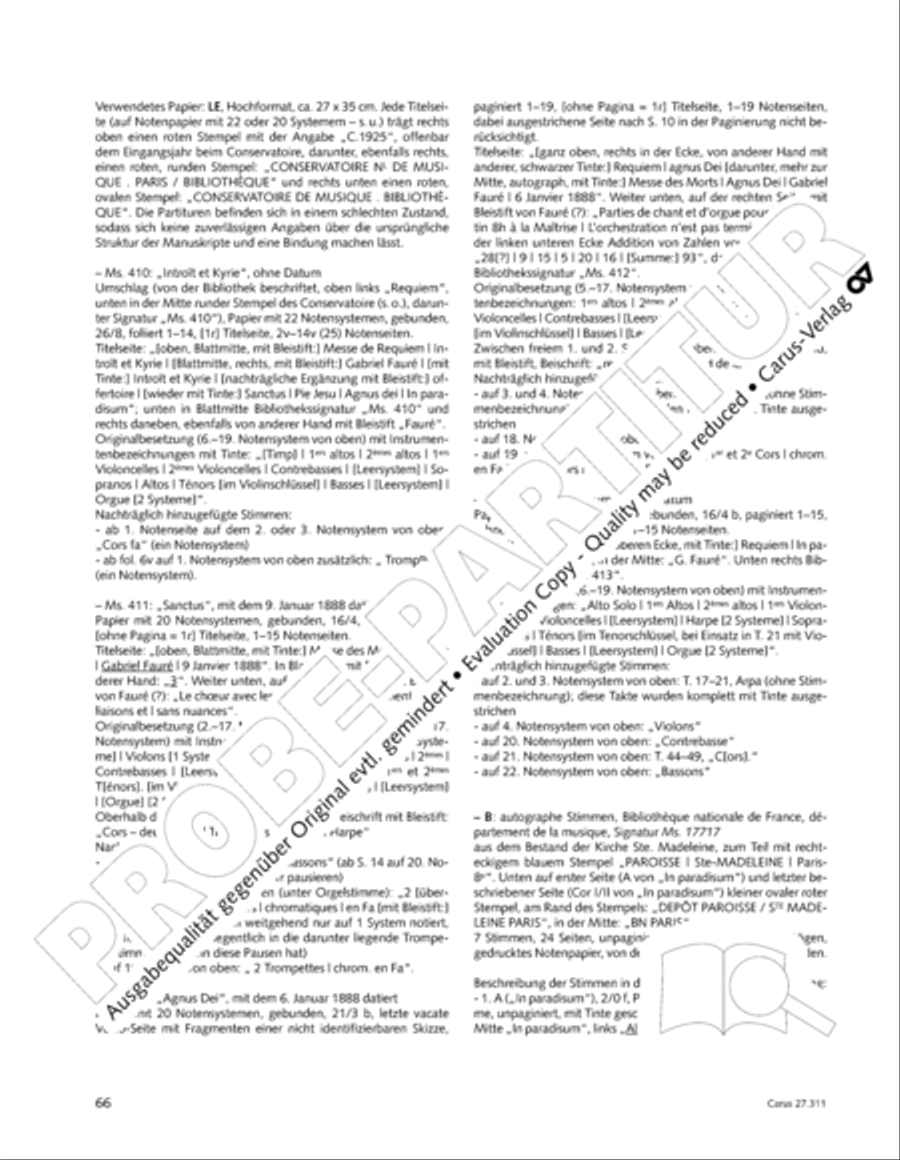 Requiem - church version (Requiem. Fassung mit kleinem Orchester) 4-Part scores gallery preview page 82