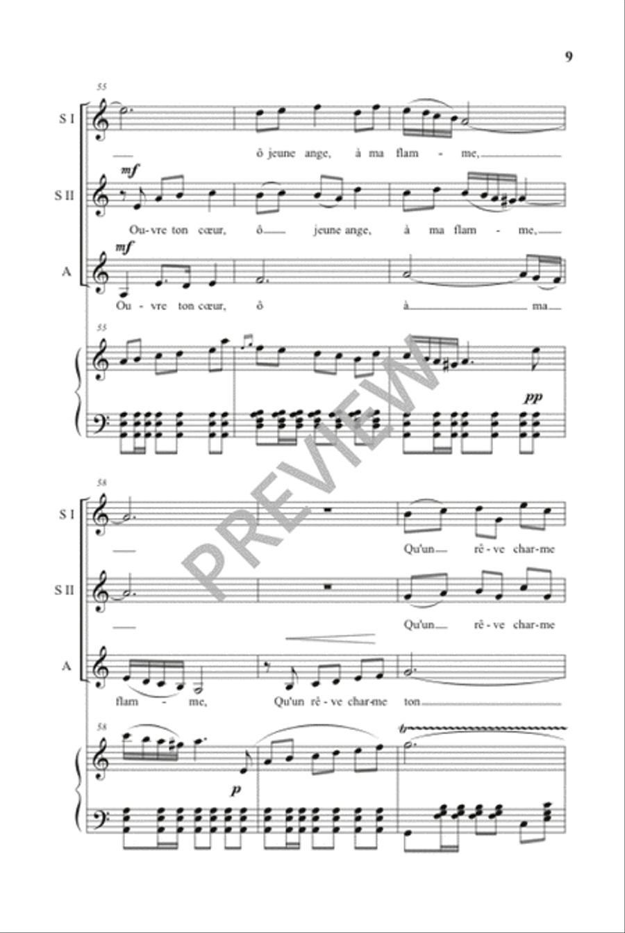 Ouvre ton Coeur SSA scores gallery preview page 8