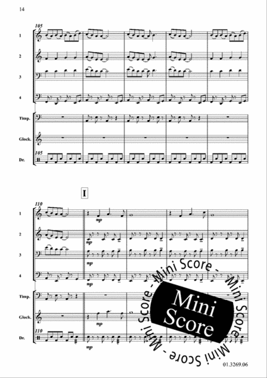Last Chance Saloon Last Chance Saloon Concert Band scores gallery preview page 20