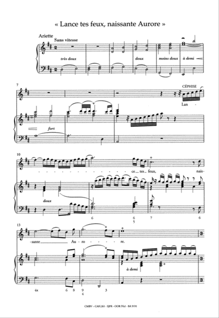 Airs d'opéra / Operatic arias. Soprano, Volume 1 Soprano Voice scores gallery preview page 2