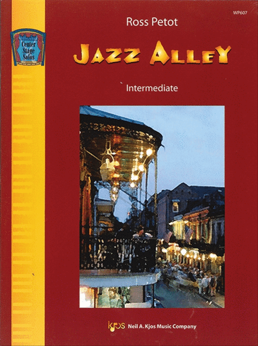 Jazz Alley, Intermediate Piano Solo scores gallery preview page 1