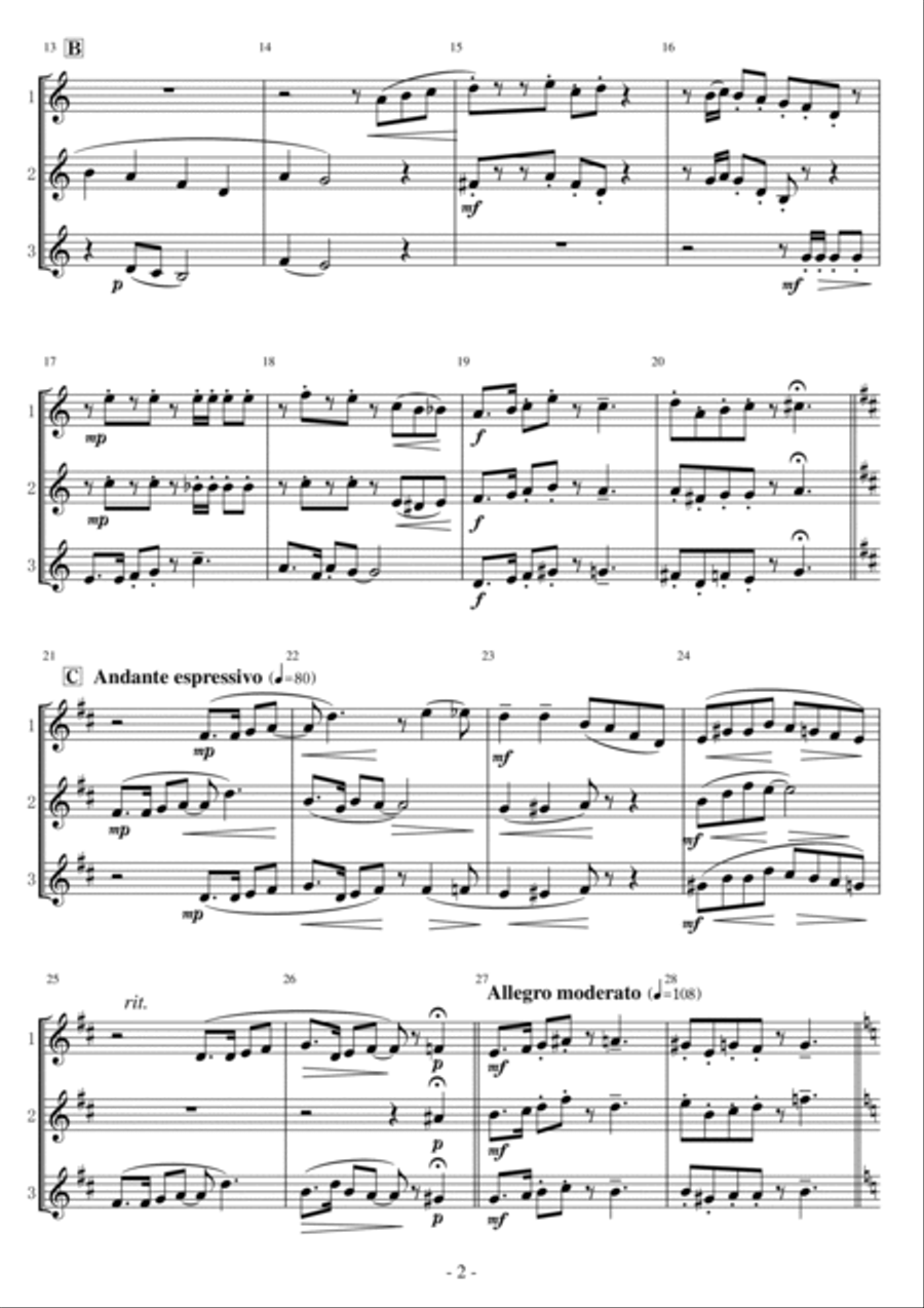 Zip-A-Dee-Doo-Dah Trumpet Solo scores gallery preview page 2