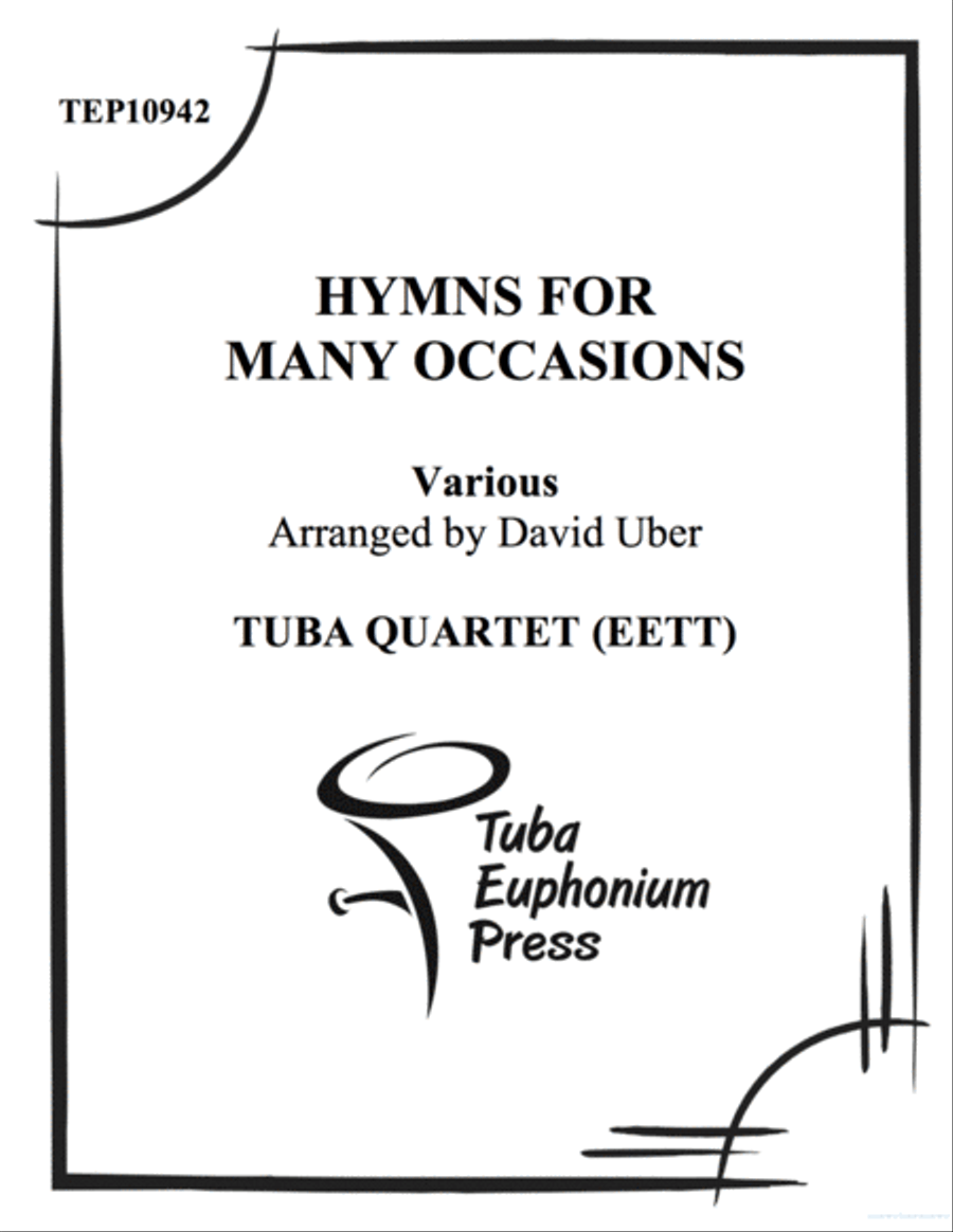 Hymns for Many Occasions Hymns for Many Occasions EETT scores gallery preview page 1