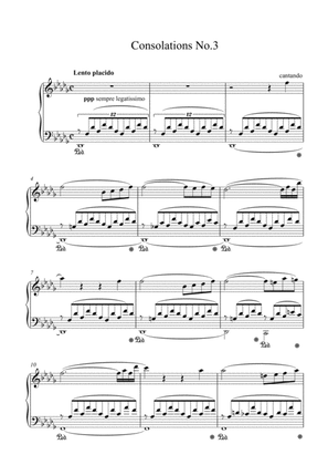 Liszt - Consolation No. 3 in D flat major