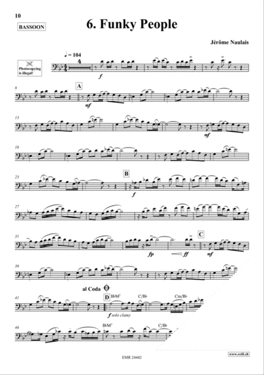 Play With Your Band Volume 2 Bassoon scores gallery preview page 8
