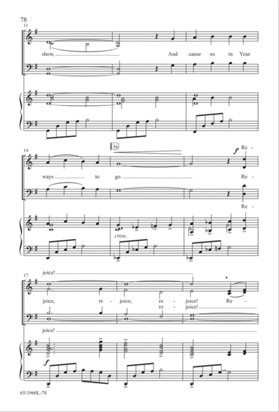 A New Birth...A New Beginning 4-Part scores gallery preview page 79