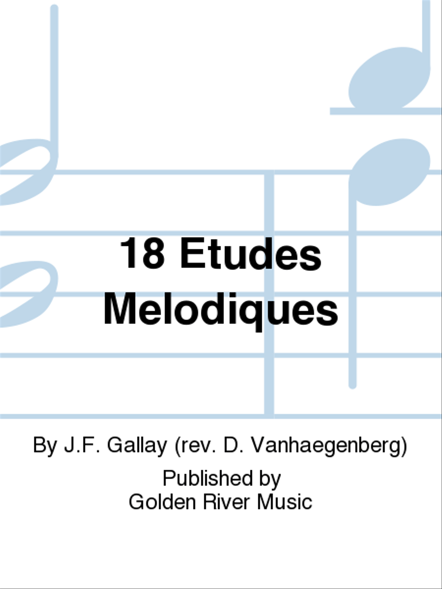 18 Etudes Melodiques Tuba scores gallery preview page 1