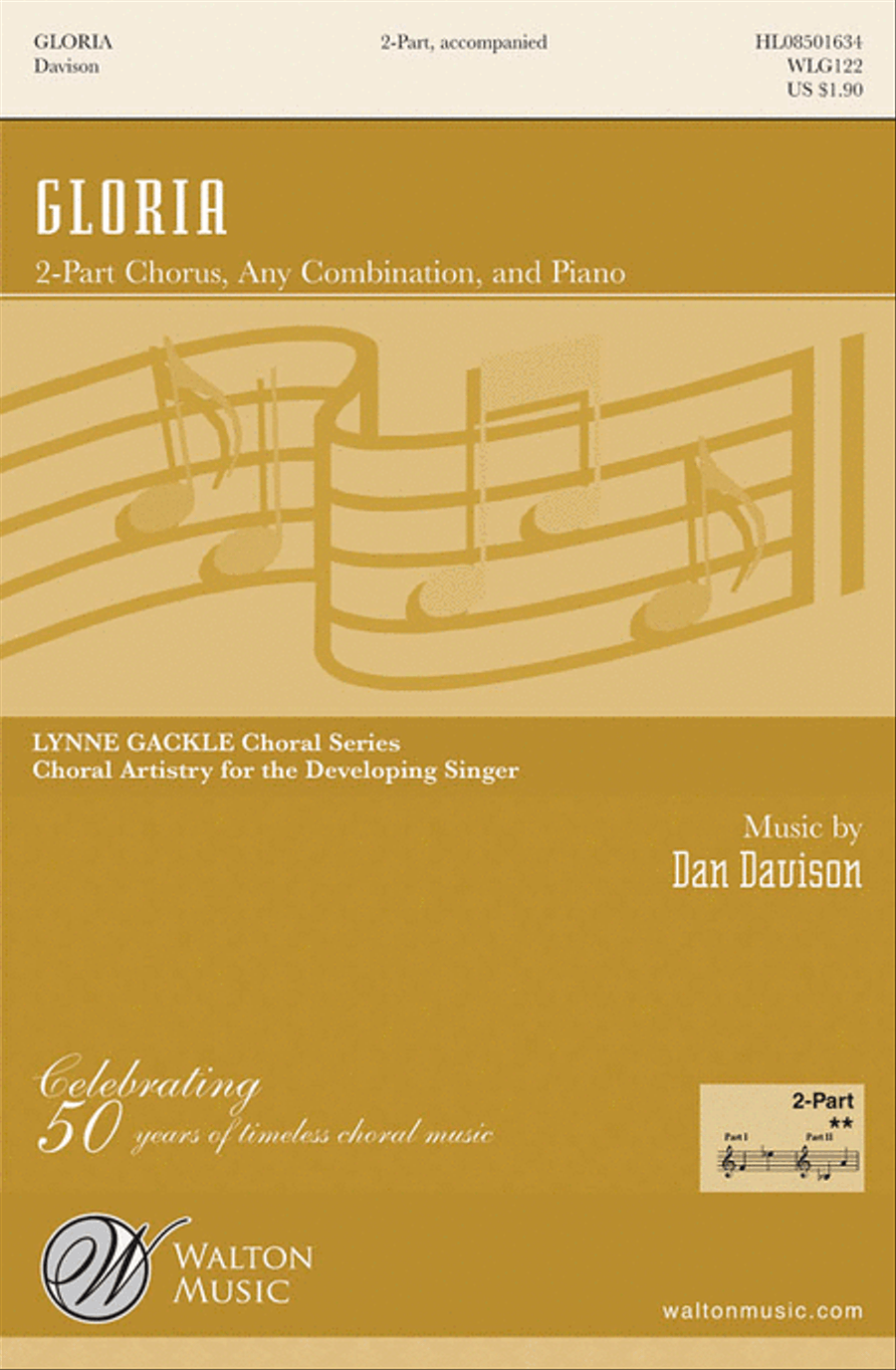Gloria - Two-part, any combination 2-Part scores gallery preview page 1