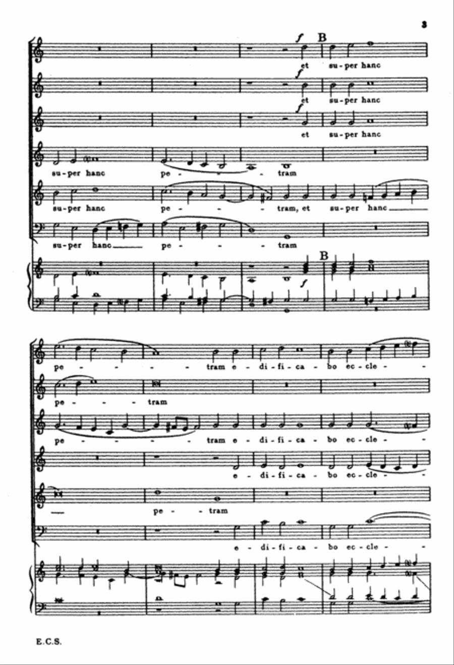 Tu es Petrus SSAATB scores gallery preview page 3