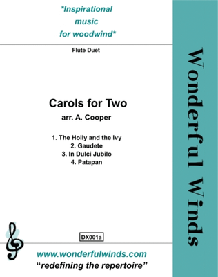 Book cover for Carols For Two