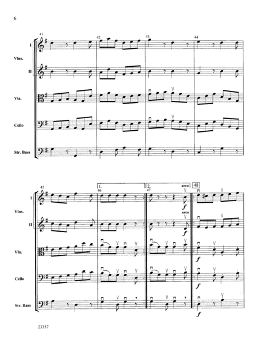 Irish Yuletide: Score String Orchestra scores gallery preview page 6