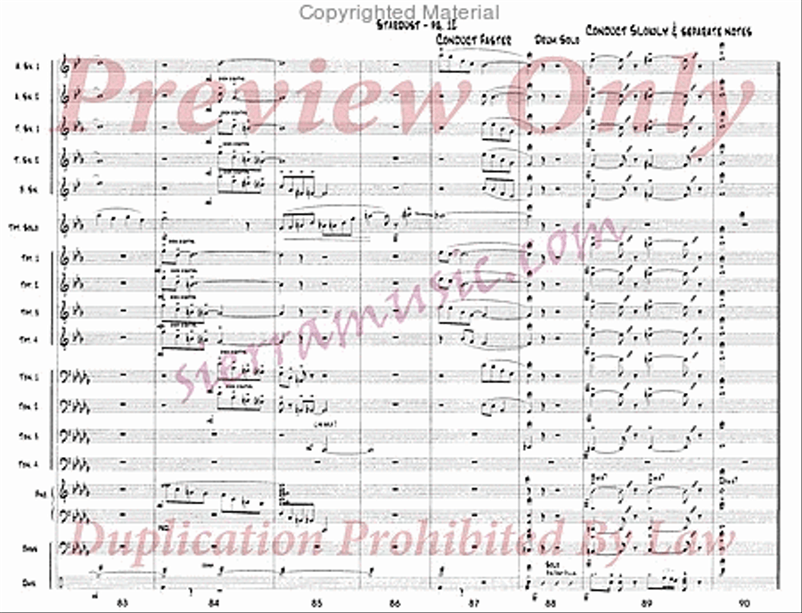 Stardust Jazz Ensemble scores gallery preview page 13