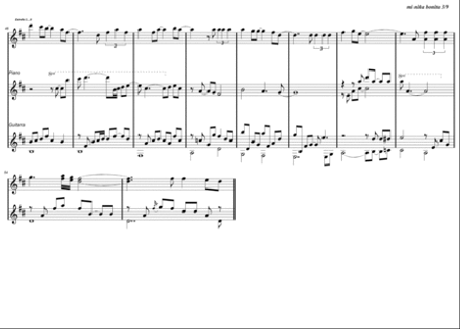 Nina Bonita Alto Saxophone scores gallery preview page 3