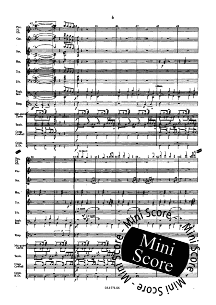 Eviva Caecilia Big Band scores gallery preview page 6