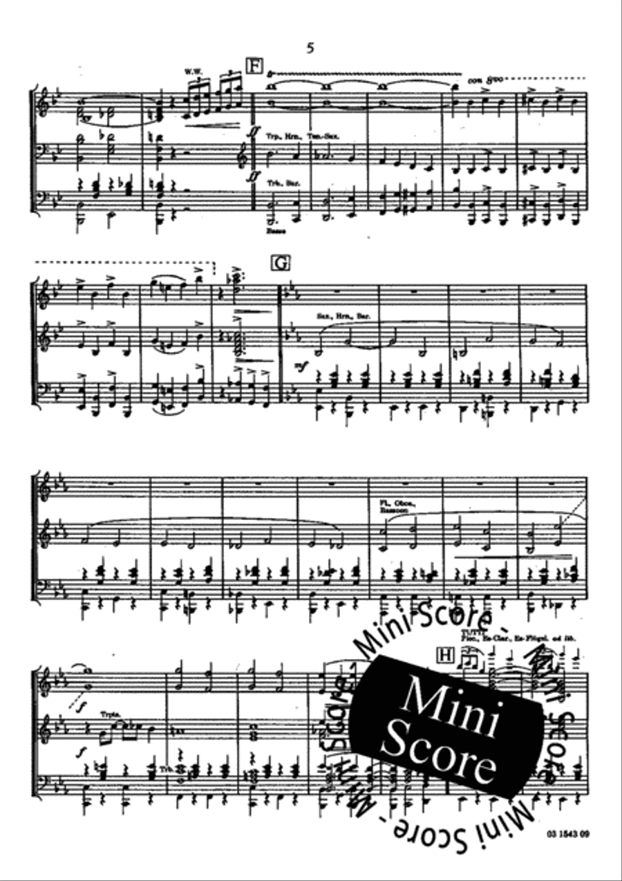 On Broadway Fanfare Band scores gallery preview page 9
