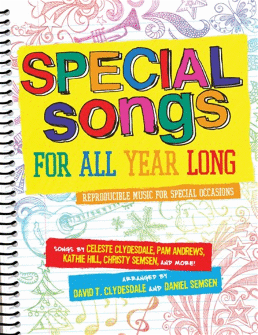Special Songs For All Year Long - Director's Resource Kit Unison Choir scores gallery preview page 1