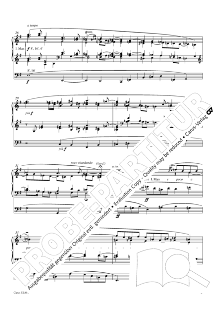 12 Stucke, Op. 59 Heft 1 Organ Solo scores gallery preview page 6