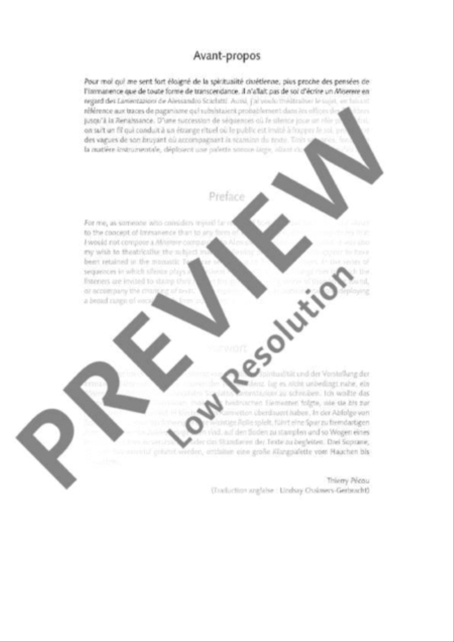 Miserere Cello scores gallery preview page 2