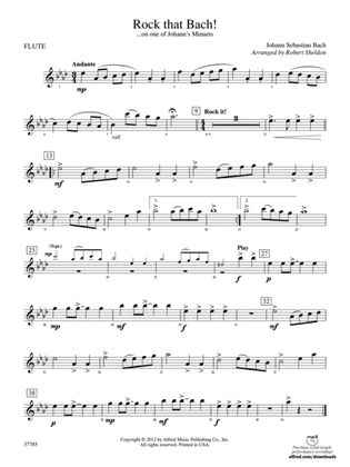 Rock That Bach!: Flute