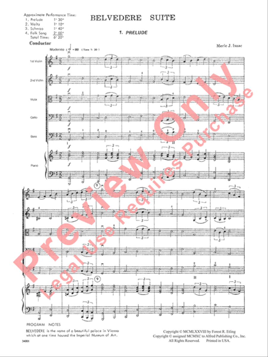 Classics from Merle Isaac String Orchestra scores gallery preview page 50