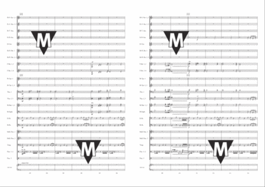 The Story of Anne Frank Fanfare Band scores gallery preview page 20